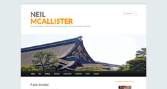 Desktop Screenshot of neilmcallister.com
